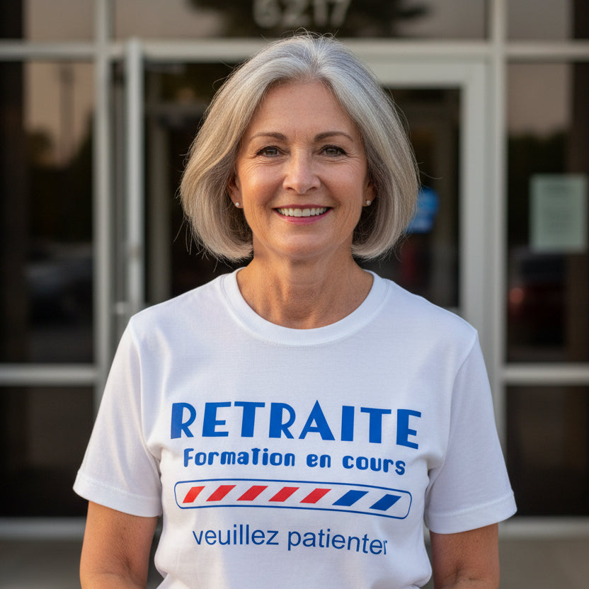 T-shirt Retraite Formation en cours