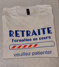 T-shirt Retraite Formation en cours