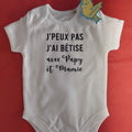 Body "Je peux pas, j'ai bêtise avec Papy et Mamy"