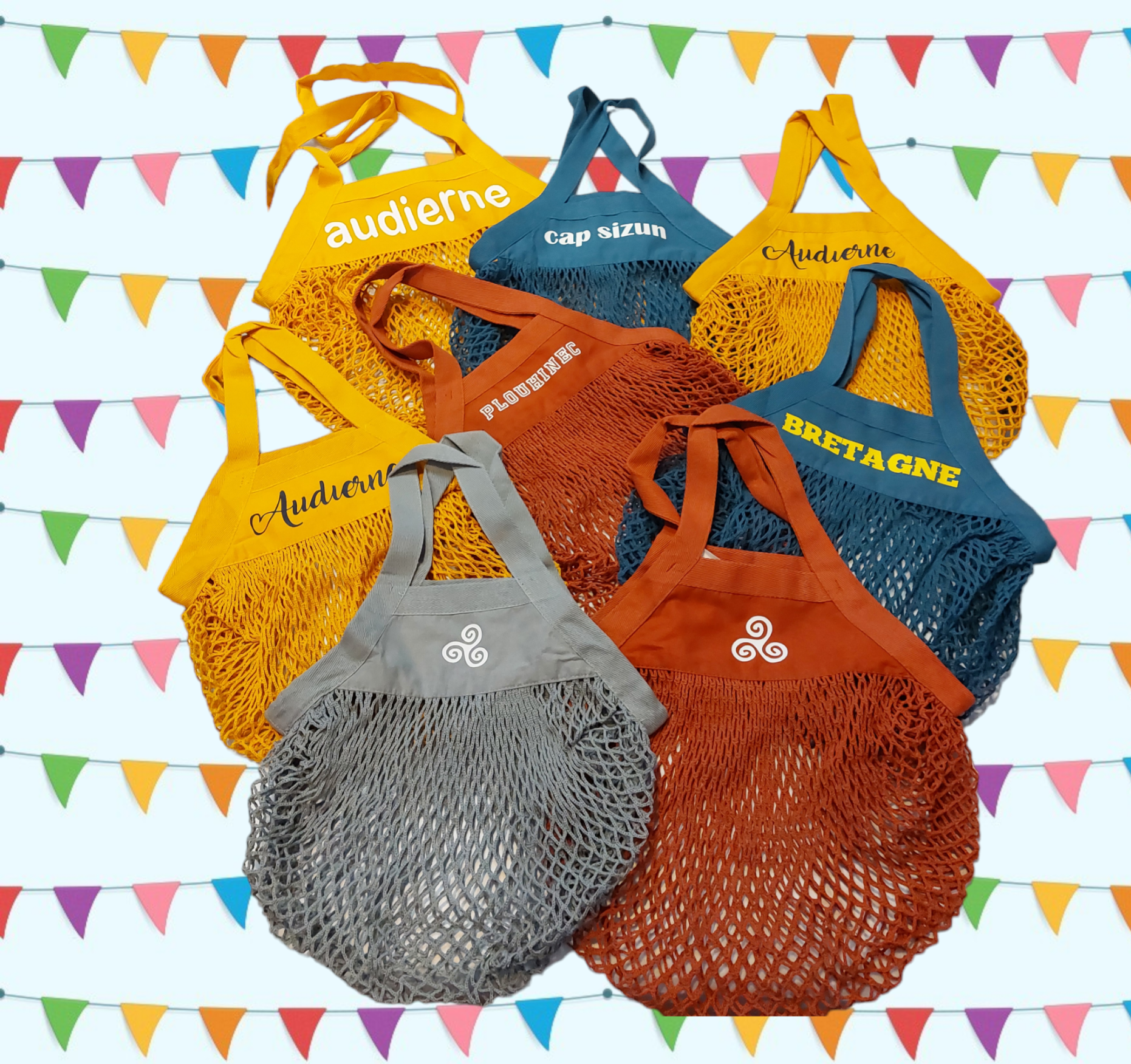 Sac filet pour les courses de dernière minute !