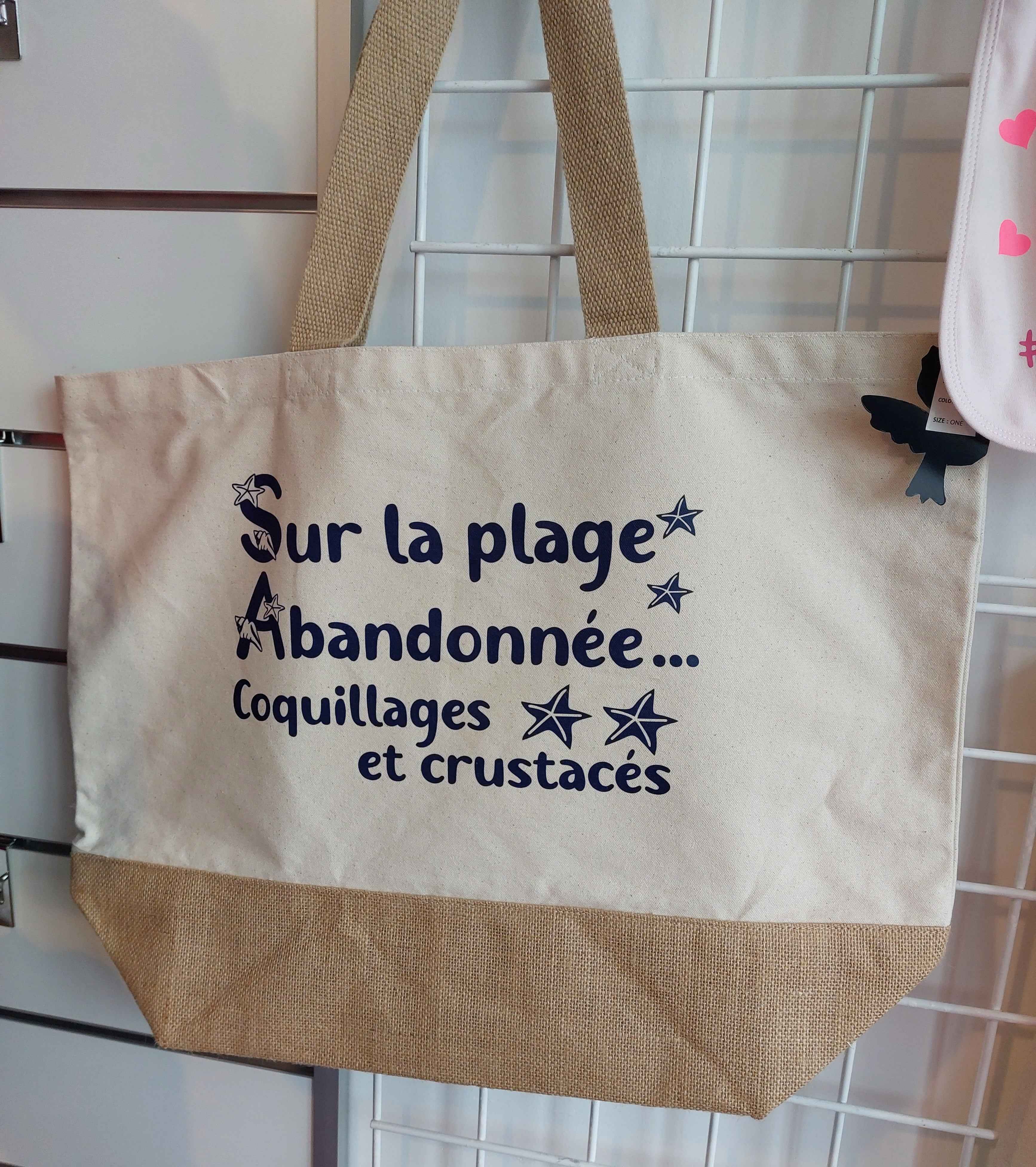 Grand sac de plage ou shopping
