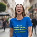 T-shirt "Demain, j'arrête d'être une conasse !"