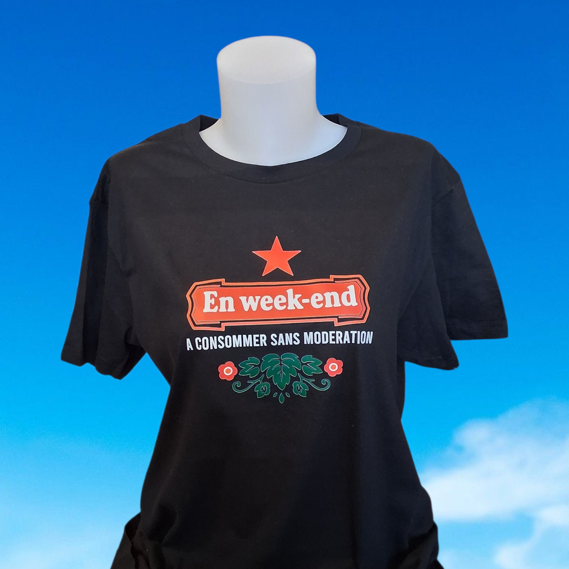 T-shirt "En week-end"