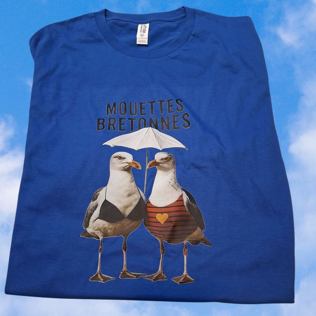 T-shirt "Mouettes bretonnes"