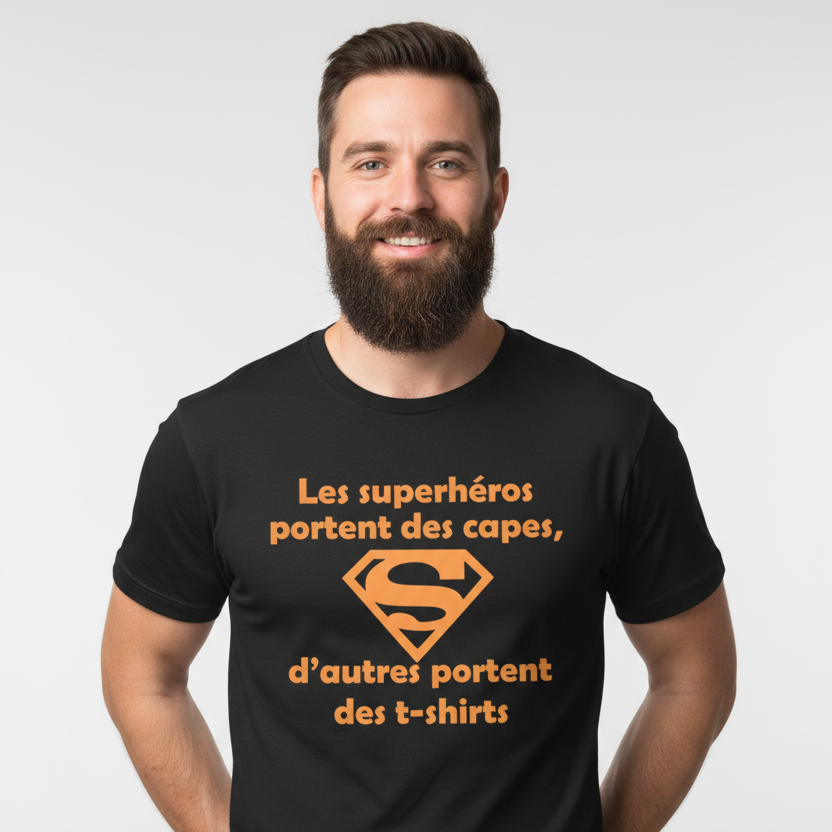 T-shirt de super Héros !